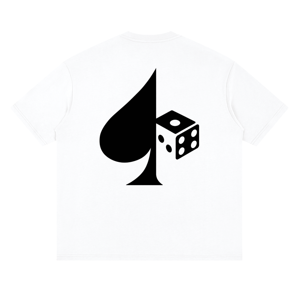 Casino Social Club Drop Shoulder Tee — Smiley Chip