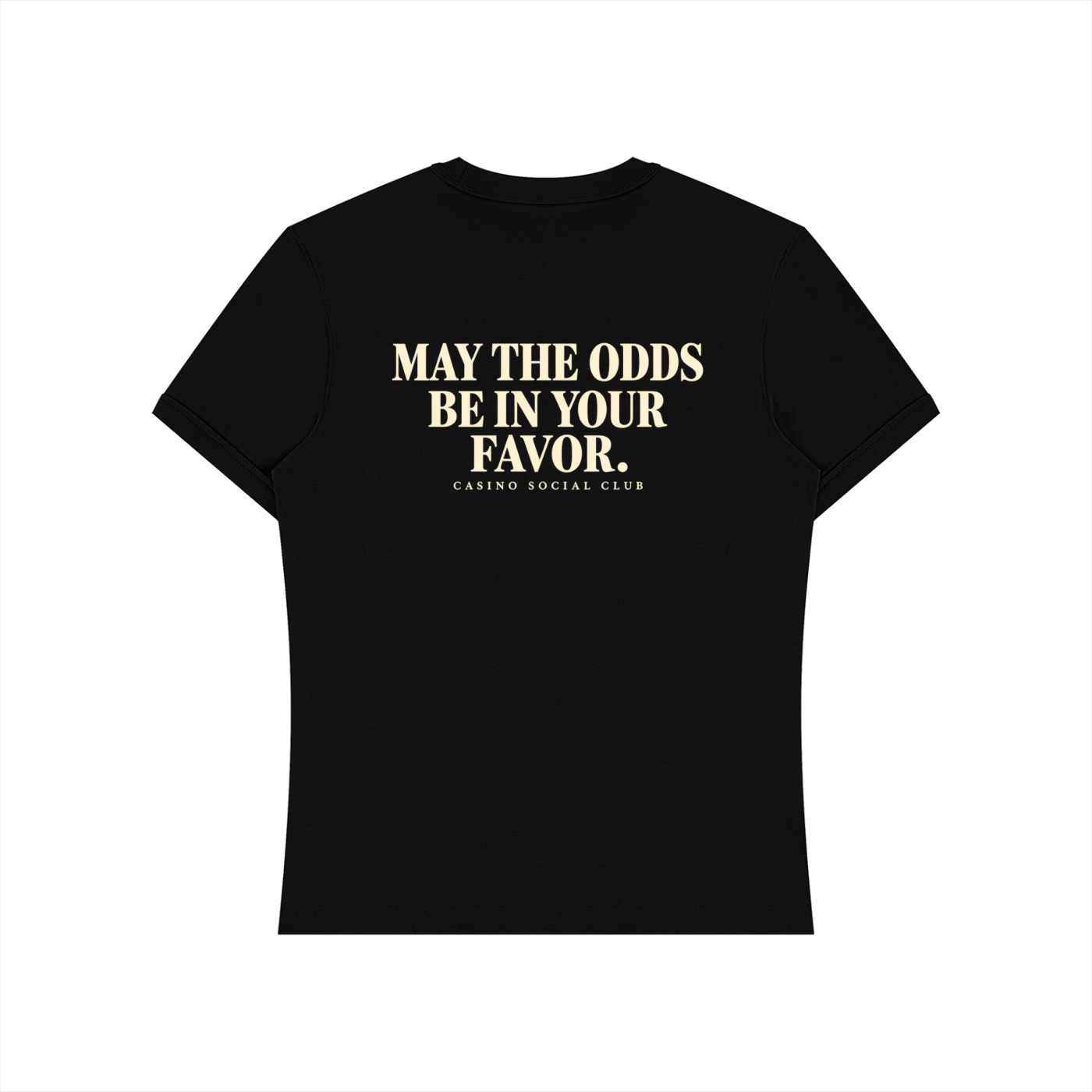Casino Social Club Slim Fit Heavyweight Tee — May The Odds