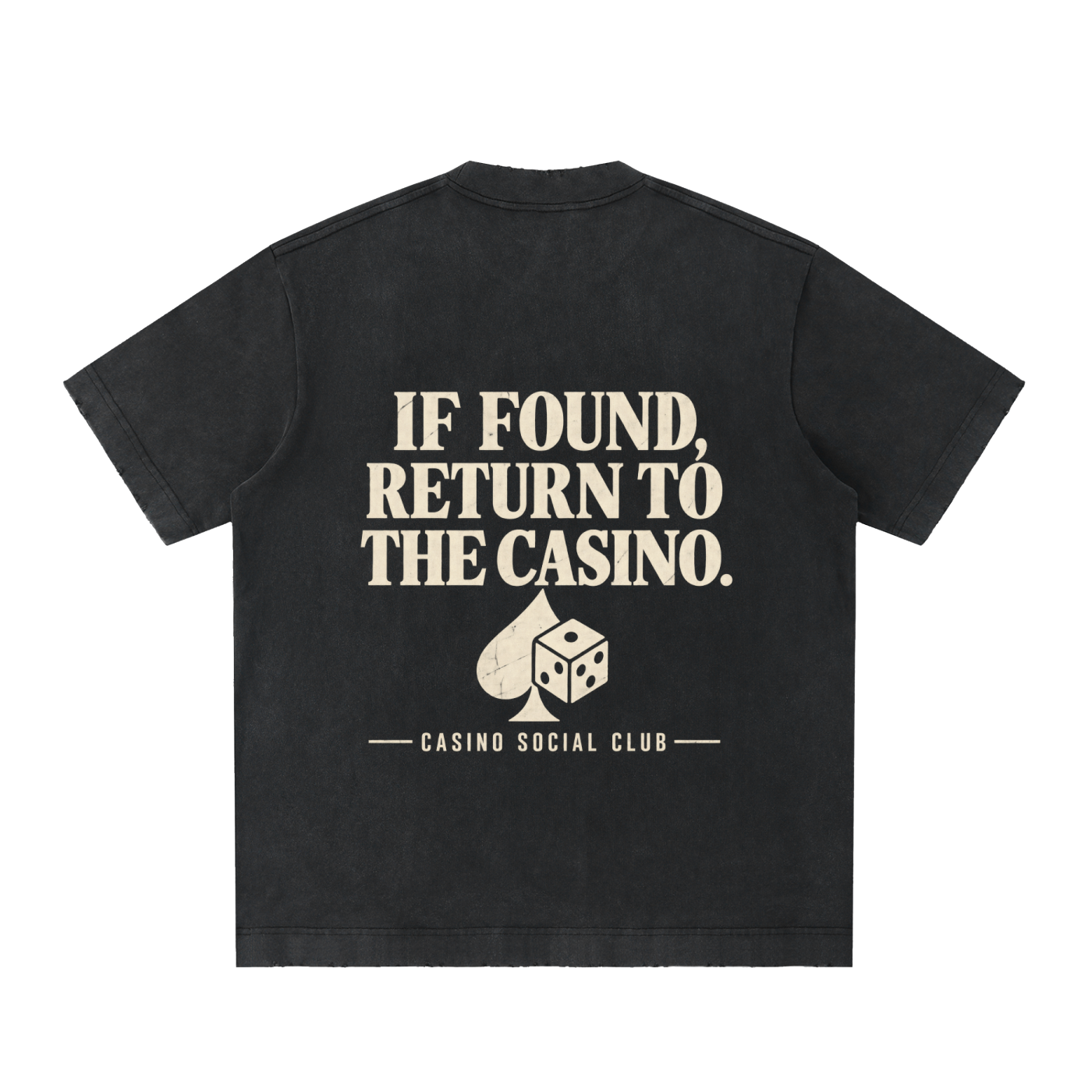 Casino Social Club Vintage Heavyweight Tee