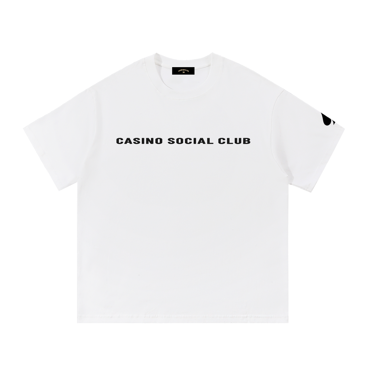 Casino Social Club Classic Tee — Chest Wordmark