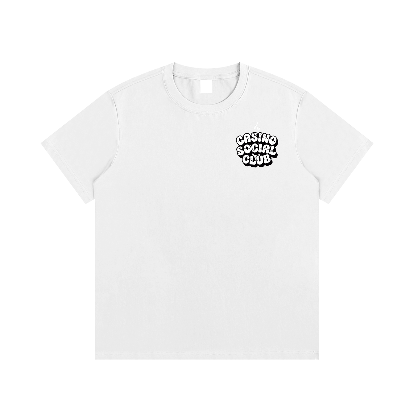 Casino Social Club Essential Tee — Puffy Wordmark