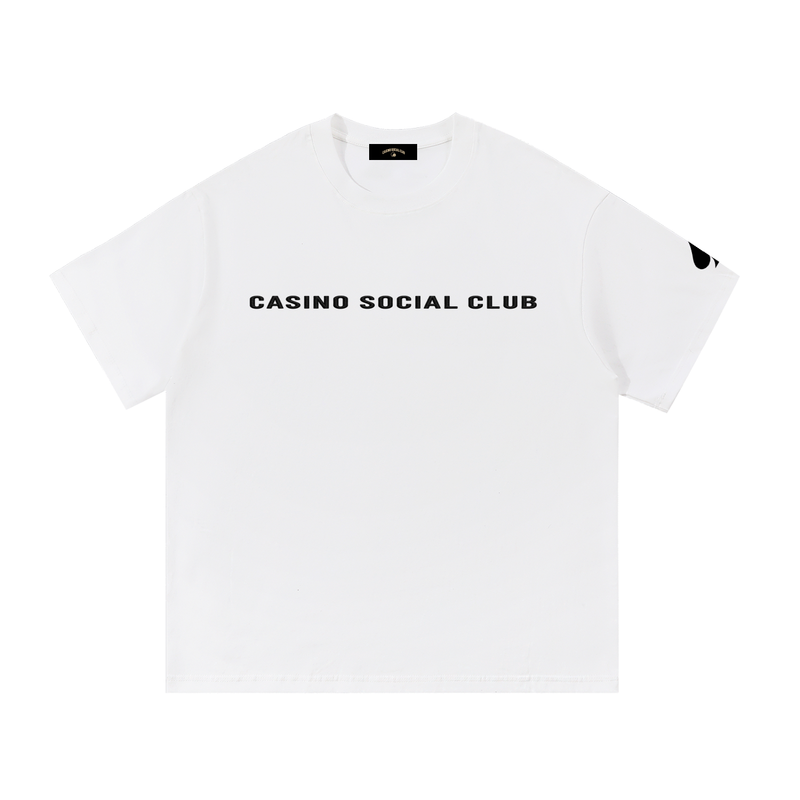 Casino Social Club Classic Tee — Chest Wordmark
